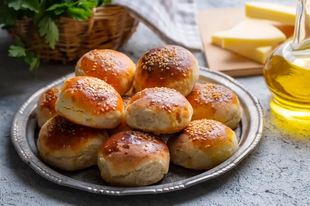 LCHF Rezept - Quark-Käse-Brötchen