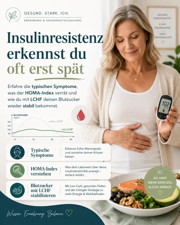 Insulinresistenz erkennen und mit LCHF umkehren